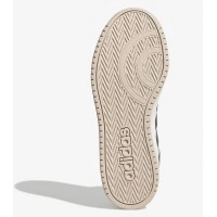 Зимние кроссовки Adidas Hoops 2.0 высокие серые